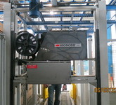 Palettenumreifer vertikal Umreifungsmaschine